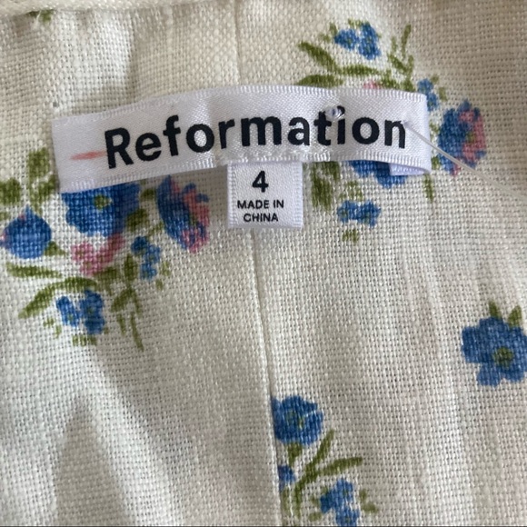 Reformation Linen Top - Picture 4 of 9